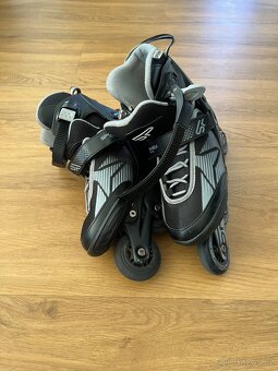 Prodám In-line brusle vel. 37-40 zn. Spokey( nastavitelne) - 7