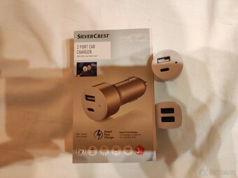 Bezdrátová nabíječka (i do auta) & 2x autonabíječka - 7