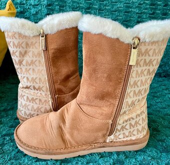 Dívčí kozačko/válenky Michael Kors vel. 34 top stav - 7