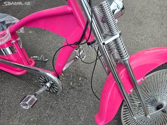 Elektrokolo Chopper Najeto cca 50 km - 7