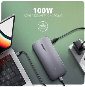 AXAGON HMC-12GM2, USB-C hub, slot na m.2 ssd - 7