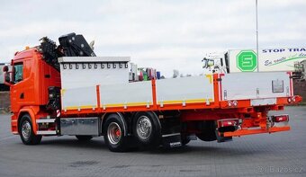 Scania G 410 - 6x2 - Valník + HR-HIAB 244 EP-5 – EURO 6 - 7