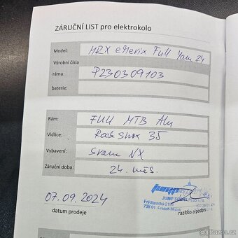 MRX eMERIX 29" YAM24 elektrokolo rám 19" 2024 - 7