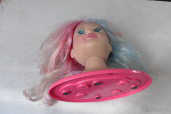 BARBIE Hlava + Stereo Sluchatka - 7