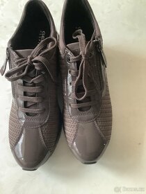 GEOX ZOSMA-dámské hnědé boty - 7