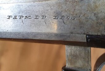 Historická USA brokovnice Parker Bros ráže 12CF 1878 - 7
