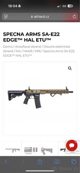 Prodám Airsoft Ar15 - 7