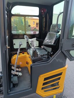 Minibagr 2T, nový , záruka, DPH, 3 lžíce, skladem - 7