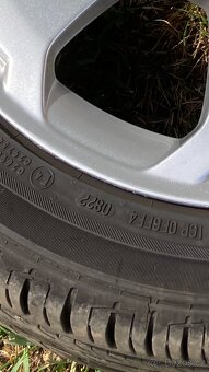 Audi 17" Originál 5x112 r17 +4x zánovní letní pneu - 7