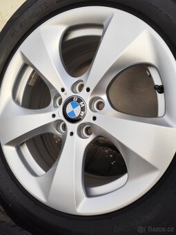 ALU 5x120 r17 BMW/T5 + PNEU - PĚKNÁ SADA - 7