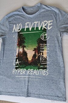 5x chlapecká pánská trika vel. M - jako nová - 7