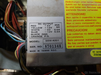 AT počítač JZD Slušovice TNS - RIVAL 286, AMD 386DX-40 - 7