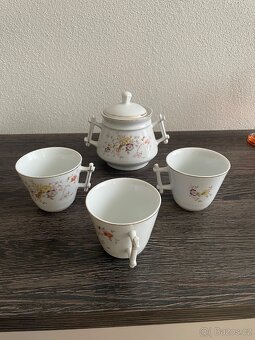 Porcelánový čajový set art deko 1920 - 7