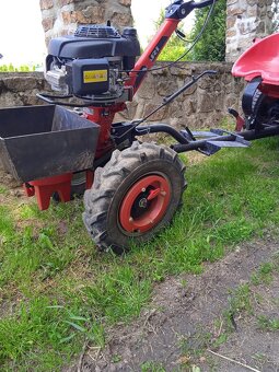 Malotraktor Vari Honda + sklápěcí přívěs - 7