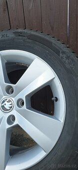 alu kola škoda superb III zimní 6,5Jx16 H2 215/60r16 - 7