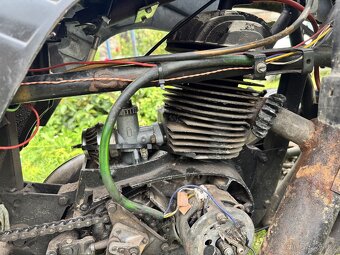 Čtyřkolka motor Jawa 250 - 7