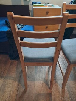 Ikea jídelní židle Lerhamn 4x - 7
