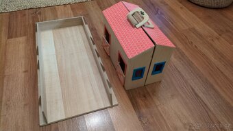 Dřevěné stáj na koně Schleich - 7