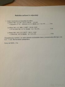 Čerpadla membránové, výkonné Grundfos - 7