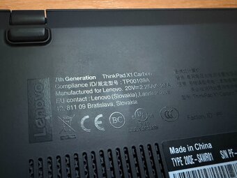 Lenovo ThinkPad X1 Carbon (7. generace) Touch - 7