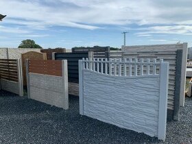 Betonový plot / Betonové ploty - 7