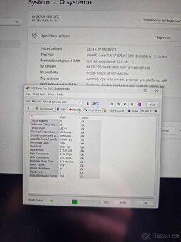 HP ZBook Studio G5 - ZÁNOVNÍ,i7,16GB RAM,4K, 500GB SSD, Dok - 7