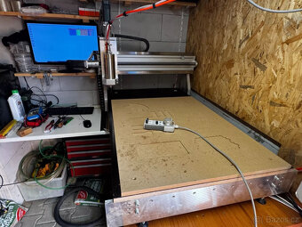 CNC portálová frézka, velmi robustní, kompletní s řízením a - 7