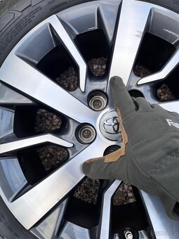 5x108 R17 originál zimní alu disky Toyota Proace - 7