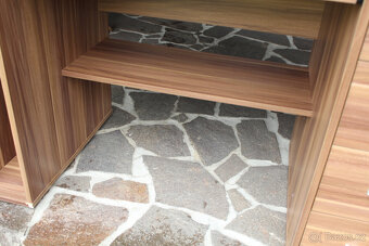 Psací stůl se 4 zásuvkami - 7