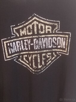Triko Harley Davidson s oboustranným potiskem 4XL TOP STAV - 7
