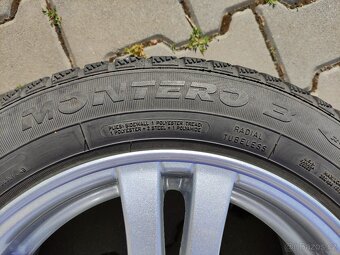 Alu litá kola VW POLO 5, 185/60/15 + šrouby,5x100 - 7