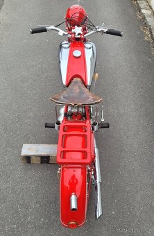 Jawa 350 ohv, rok 1936, odkryté ventily - 7