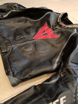 Dainese Laguna Seca-Pánská kožená moto kombinéza - 7