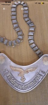 Feldgendarmerie Gorget ww2 germany - 7