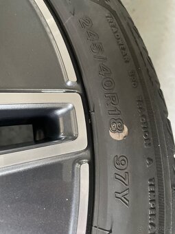 Original alu Mercedes C W206 S206 AMG r18 dvourozměr - 7