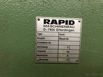 Dvojitá pokosová pila RAPID DGL - 7