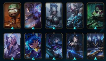 League of legends účet dia4 - 7