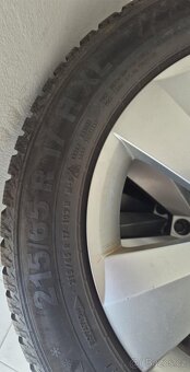 Škoda Kodiaq zimní 215/65R 17 HXL Semperit, vč. disků - 7