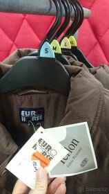 Prošívaný pánský jezdecký kabát DVĚ BARVY - 7