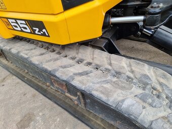 JCB 55Z-1 - POUZE 900mth, A/C, 4-válec - TOP stav - 7