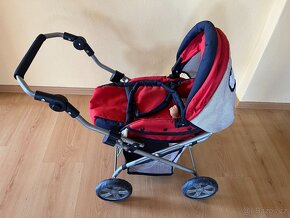 kočárek na panenky Bino doll pram - 7