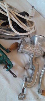 Ruční domácí mlýnky, retro zehlička - 7