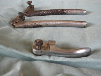 JAWA předválečná všechny modely páčky v patině zachovalé - 7