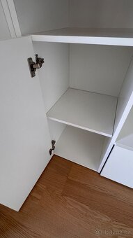 KOMODA JEDNODVEŘOVÁ BÍLÁ/BUK FJORD ELMO 10 - 7