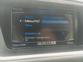 AUDI - české menu (čeština) mapy, aktualizace - 7