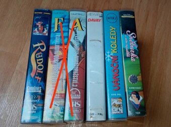 Originální vhs kazety pohádky, vánoční koledy - 7