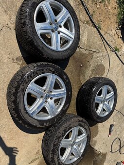 Vw kola 19” 5x130 YOKOHAMA 255/55 R 19 GEOLANDAR A/T - 7
