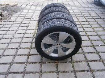 ALU KOLA 5 X 112 ŠKODA ORIGINÁL 215 55 17 SUPERB - 7