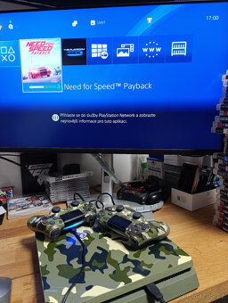 herní konzole SONY Playstation 4 - 1TB + 2x ovladač bezdrát - 7