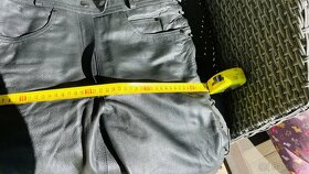 Dámské kožené kalhoty vel. 40 - 7
